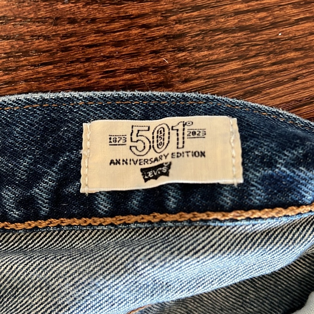 Levi's Blue Women's Jeans - Picture 4 of 6